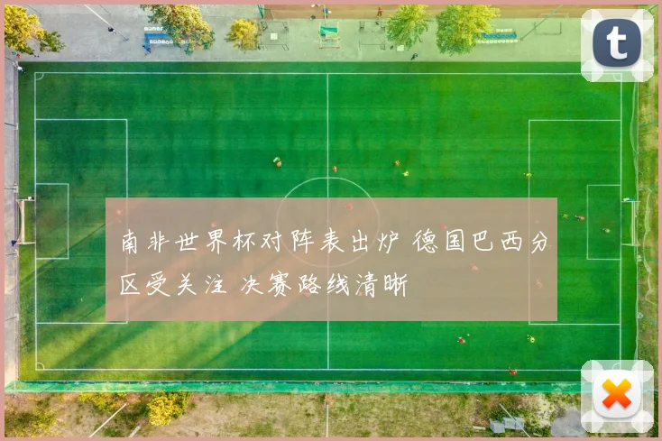 南非世界杯对阵表出炉 德国巴西分区受关注 决赛路线清晰